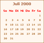 Ereignisse Juli 2000
