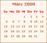 Ereignisse Mrz 2000