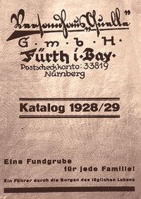 Der erste Quelle Katalog 1928